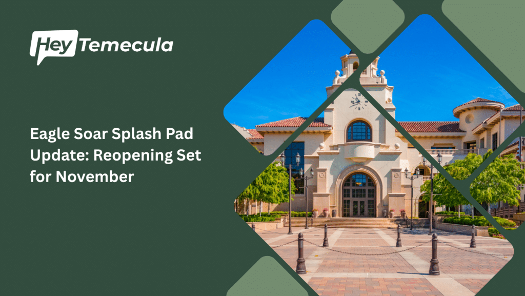 eagle soar splash pad update reopening set for november